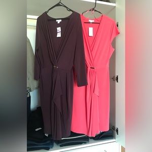 2 dresses NWT Charter Club